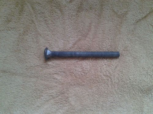 1/2x6 galvanized carriage bolt box of 25