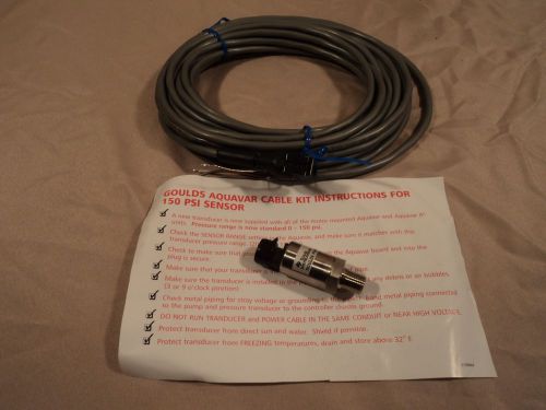 ITT Industries 9K390 Cable/Transducer Assembly Goulds Aquavar 0-150 PSI