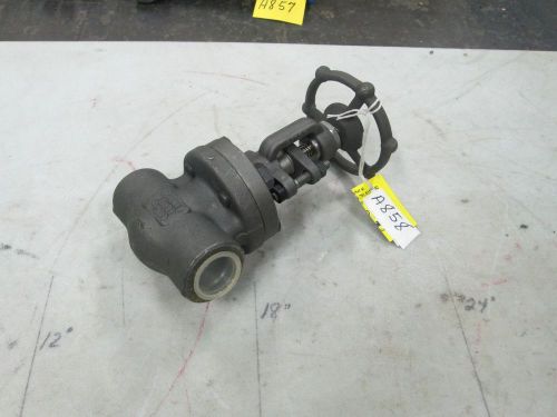 Bonney Forge F/S Globe Valve #067767 HL31 1&#034; FNPT A105 Class 800 Fig #HL31 (NEW)