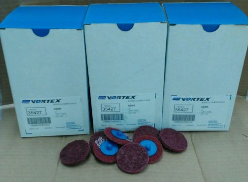 Norton 2 in. Surf. blending speed lok TR discs, S2303 med. gr, 150 pcs.