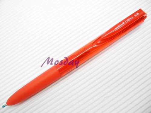 3pcs set Uni-Ball Signo UMN-155 0.38mm Retractable RollerBall Pen, RED
