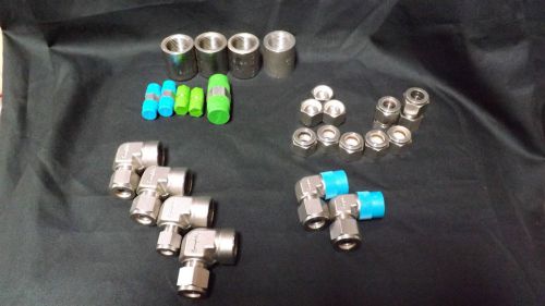 SWAGELOK FITTINGS   316 STAINLESS STEEL  ALL NEW  (ASSORTMENT)