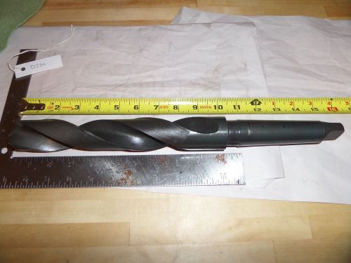 1-9/16&#034; TAPER SHANK DRILL 4 MT 17-1/4&#034; OAL  # 4 Morse Taper  ((#D230))