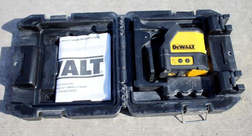 DeWalt DW087 LaserCharkLine Laser Level Line Generator