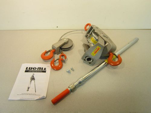 Lug All Cable Winch Hoist 6000-15, NSN 3950013760230, Appears Unused, 6000 lbs