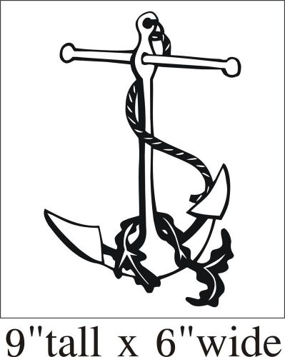 2X Anchor Funny Car Truck Bumper Vinyl Sticker Decal Decor Art Gift-1781