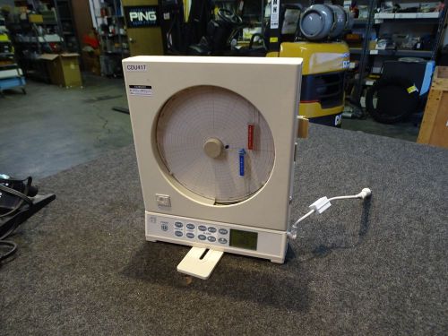 Omega Chart Recorder Model CTXL-TRH w/  CTXL-W 267 Sensor Probe