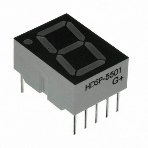 SEVEN SEGMENT DISPLAY HP HDSP-5501 G+