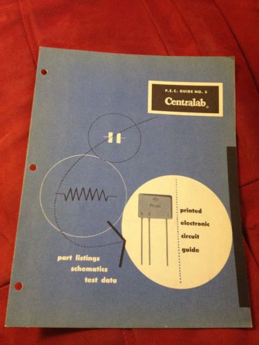 VINTAGE PEC CENTRALAB ELECTRIC CIRCUTS BROCHURE