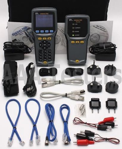 Ideal signaltek gigabit ethernet cable qualification tester signal tek for sale