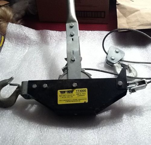 Tuf-tug 4000lb come-a-long hand winch-hoist for sale