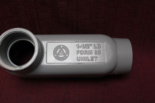 Appleton LB150-A  1-1/2 &#034;  Aluminum LB  Conduit Body Form 85 New Price is for Ea