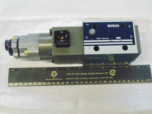 BOSCH HYDRAULIC VALVE SOLENOID 365 Pmax 315 0 811 403 001 CNC LATHE INJECTION