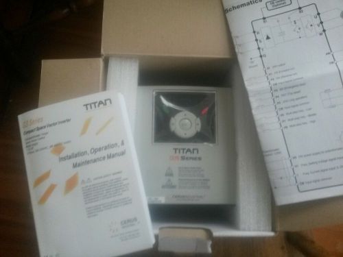 Cerus vfd titan gs series ac 380-480, 3.0hp *new in box* model ci-003-gs4 for sale