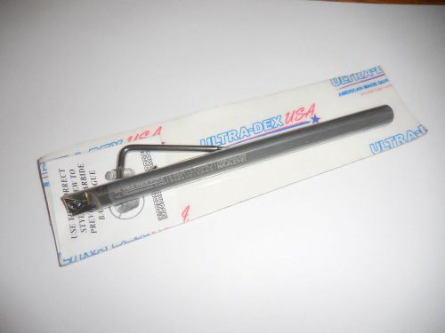 NEW ULTRA-DEX E06M STUPR2 COOLANT THRU 3/8&#034; CARBIDE BORING BAR , FREE SHIPPING!!