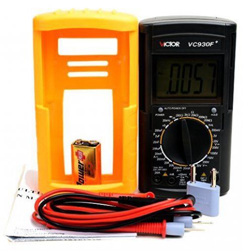 Mastech VC930F Victor 4 1/2 Digit 28-Range Digital Multimeter,