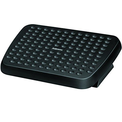 Fellowes standard foot rest, floating tilting platform, dual-position footrest for sale