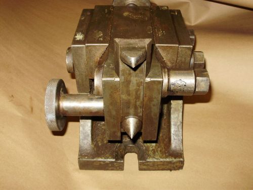 Heavy duty adjustable manual tailstock for rotary table for sale