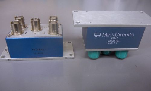 COAXIAL POWER SPLITTER/COMBINER, MINI CIRCUIT ZSC-4-3