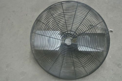 Heavy Duty Black Industrial Fan - 25&#034; 1/4 HP