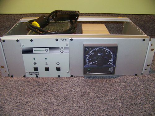 Pfeiffer Balzers Turbo Pump Controller TCP 121 / Edwards Penning vacuum gauge