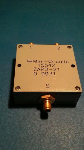 MINI CIRCUITS ZAPD-21-1 POWER SPLITTER / COMBINER SMA