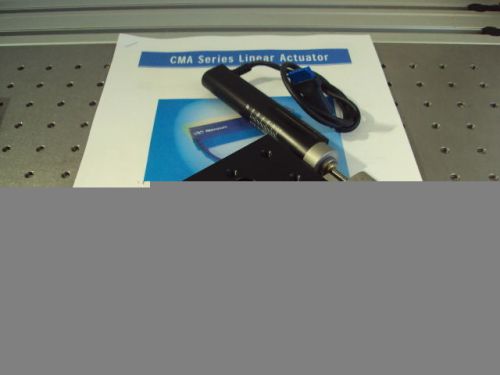 NEWPORT 423 SERIES LINEAR POSITIONER CMA25PP  ESP MOTOR MICROMETER W/ MANUAL