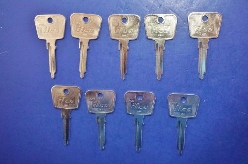 ILCO Audi Key Blanks P05 Total Of 9