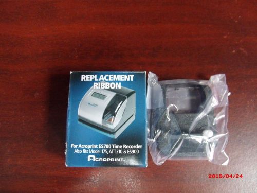 Acroprint replacement ribbon for es700, model 175 or att310 time clock es900 new for sale