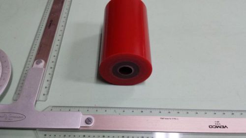 3/4&#034; ID x 1-1/2&#034; Brg OD x 3&#034; OD X 5&#034; LONG URETHANE / POLYURETHANE 90 A RED TUBE