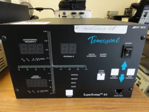 Temescal SuperSweep 64 EGun Sweep Control - Warranty