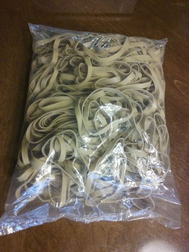 10 lb box #64 RUBBER BANDS 3-1/2&#034;L x 1/4&#034;W