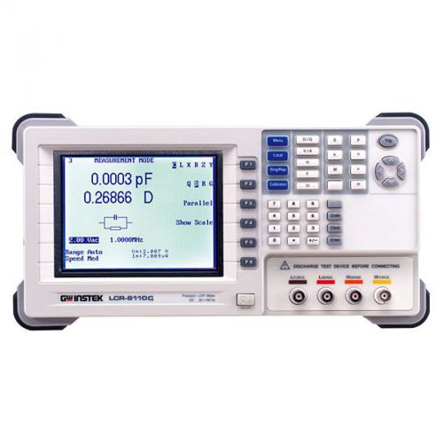 Instek LCR-8110G Precision LCR Meter, 20Hz - 10MHz (higher LCR-8101G, LCR-8105G)