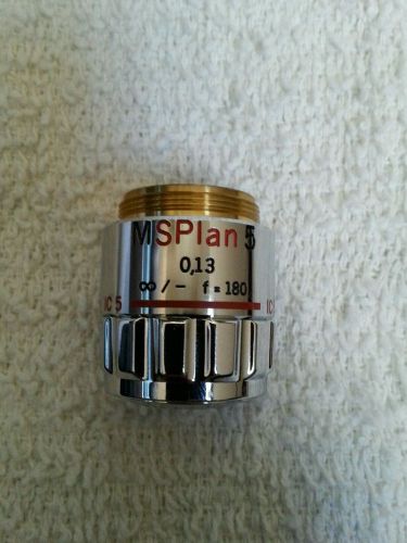 Olympus MSPlan 5x Microscope Objective