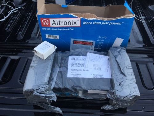 ALTRONIX R615DC616UL Power Supply 16 Fuse 6-15VDC @ 6A Rack