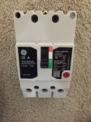 General Electric TEYL 3015B 15Amps 3 Poles 277/480V