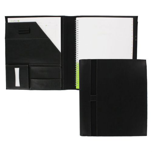 Day-Timer SmarTech Black Vinyl Planner 8 1/2&#034; x 11&#034;