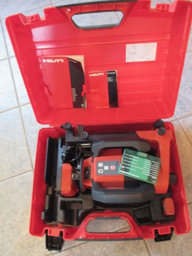 HILTI PR 3-HVSG Rotary Green Level Set In Hard Case