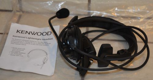 Kenwood headset single ear with boom mic for sale