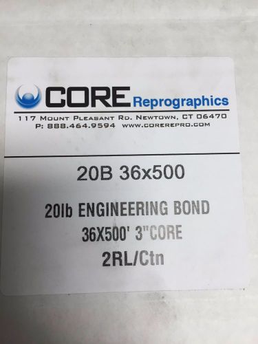 20lb Xerographic Bond 36X500