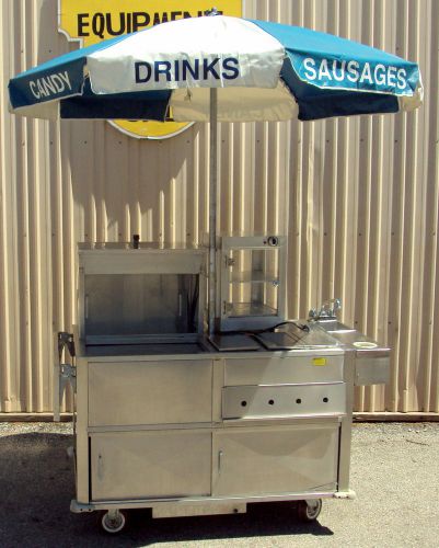 Workman ultralite hot dog cart with accesories for sale