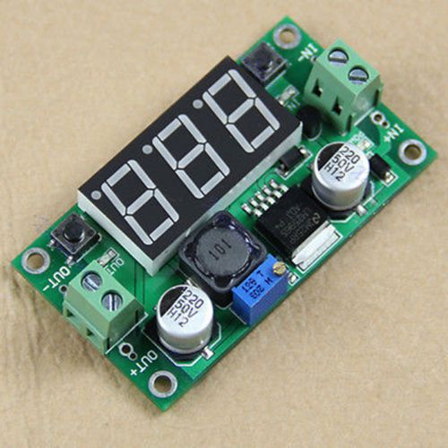 LM2596 DC-DC Voltage Regulator + Step Down Led Voltmeter Buck Converter Module