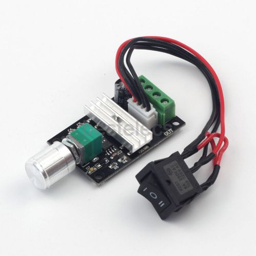 DC Motor Speed Controller Forward Reverse Switch Control 6V 12V 24V 3A PWM