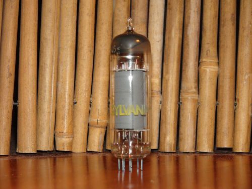 Vintage Sylvania EL84 6bq5 Radio Output Tube USA #0521 059 26