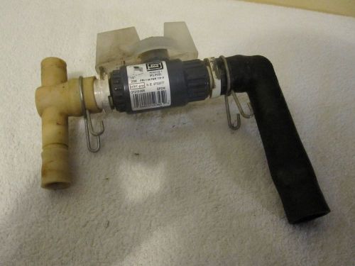 Hoshizaki Ice Machine Used Water Shut Off Ball Valve Assembly And Hoses