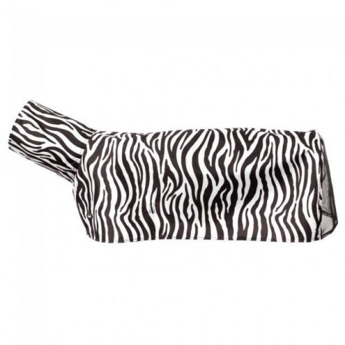 Tough-1 600 Denier  Poly Sheep Blanket w/ Mesh Rear ZEBRA PRINT --MEDIUM 34&#034;