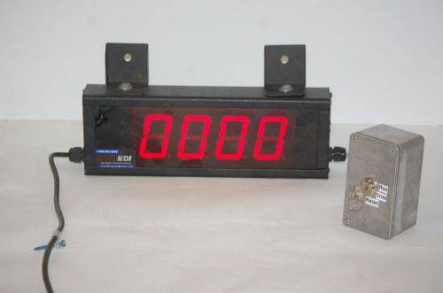 EDI ED206-102-4D-N1 12&#034;L x 4&#034;H x 2.25&#034;D Digital Up Timer