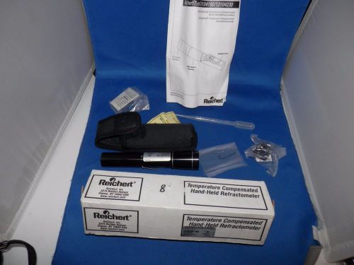 reichert GOLDBERG SALINITY  METER hand-held  refractometer 13104190