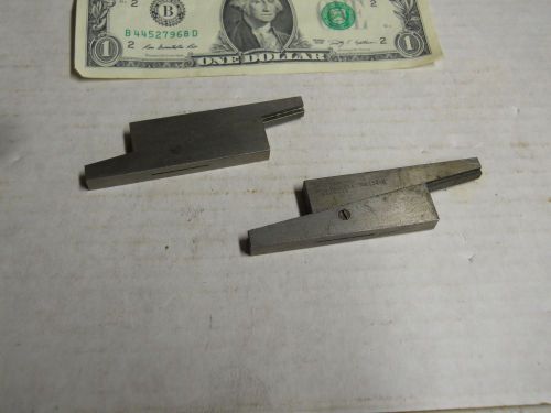 Starrett  #154-C  Adjustable Parallels 1-Pair (2)   used