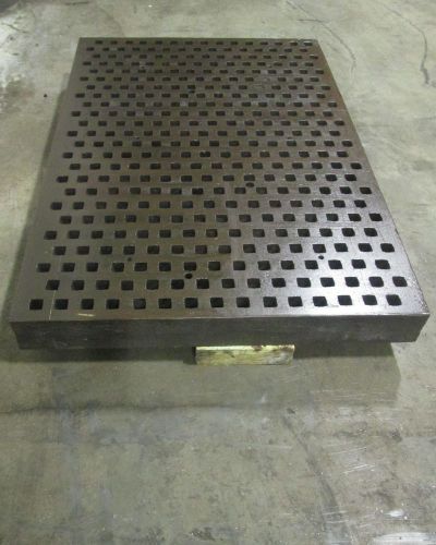 Heavy duty welding table top - used - am15374 for sale